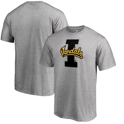 Men's Ash Idaho Vandals Primary Team Logo T-Shirt - Image 1 of 3
