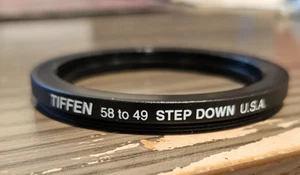 Tiffen 58 bis 49 mm Step-Down Ring - Bild 1 von 2