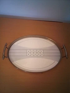 Art Deco Christian Neureuther For WMF Ceramic & Metal Waiter Tray, Butler Tray - Picture 1 of 13