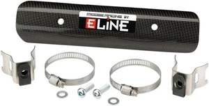 Moose Universal Exhaust Pipe Guard 8" Carbon Fiber Black - Picture 1 of 1