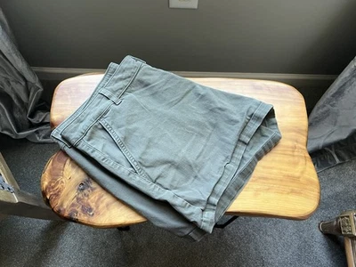 Pantalones cortos chinos de sarga verde a.n.a talla 12 algodón spandex Foto 1 de 4