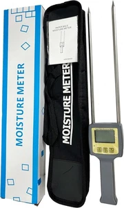 Pin Type paper Moisture Meter Paper Moisture Analyzer Range 0-95% Accuracy ±0.5% - Picture 1 of 13
