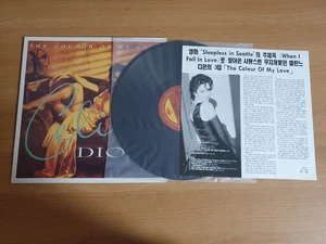 Celine Dion - The Colour Of My Love 1993 Korea LP Insert Rare Sleeve - Picture 1 of 6