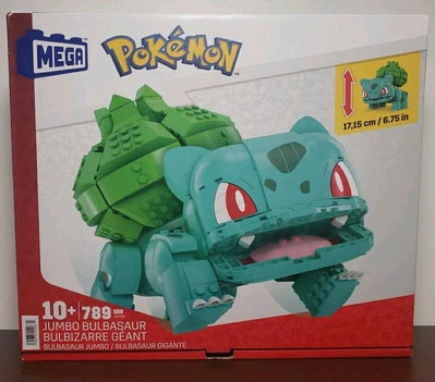 MEGA Pokemon: Jumbo Bulbasaur Building Toy Set 789 - Image 1 of 4