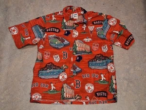 REYN SPOONER BOSTON RED SOX MLB 2018 WS BASEBALL HERREN SHIRT BUTTON DOWN XL - Bild 1 von 6