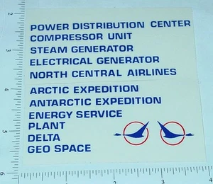 Custom No Central Airlines Blue Goose Aufkleber Set CU-001 - Bild 1 von 1