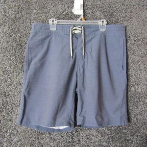 Faherty Board Shorts Mens 36 Blue Beach Hawaiian Tropical Casual Preppy - Picture 1 of 10