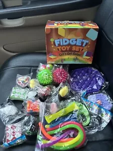 28 pcs Fidget Toys Set New In Packs Stress & Anxiety Relief Fidget Toy Set - Picture 1 of 5