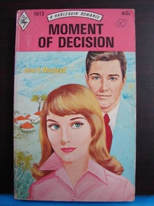 Moment of Decision-Jean S. MacLeod; HARLEQUIN ROMANCE (1972,PB) 5328 - Imagen 1 de 3