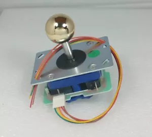 Japan Seimitsu Gold Joystick With 5 Pin Hanress Arcade Parts LS-32-10 - Picture 1 of 9