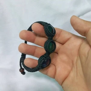Pulsera Amuleto Piedras Preciosas Leklai Nampee Mágica Potente Talismán Sagrado Tailandés 3 Granos - Imagen 1 de 11