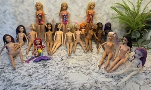 Lote Mixto 17 Muñecas Barbies y Mattel Fashionistas Curvy Monster High - Imagen 1 de 15