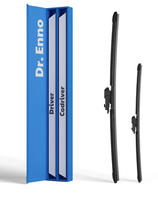 Essuie-glaces Dr. ENNO 600 mm et 475 mm, entre autres pour Audi A3 trois portes - Photo 1/4