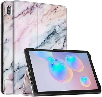 For Samsung Galaxy Tab S6 10.5" 2019 Folio Case Stand Cover w/Auto Sleep/Wake - Image 1 of 4