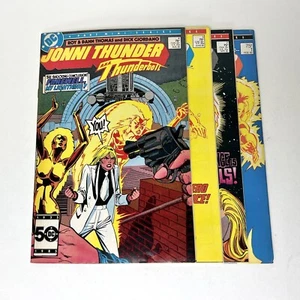 Jonni Thunder AKA Thunderbolt 1 2 3 4 Mini Series DC Comics 1984 Thomas Giordano - Picture 1 of 23