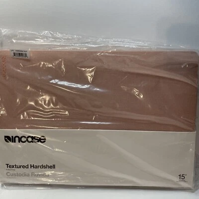 New InCase Textured Hardshell Case Woolenex PINK Apple MacBook Pro 15" - Image 1 of 4