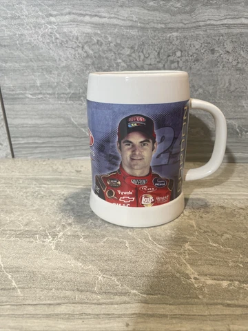 Nascar #24 Jeff Gordon Coffee Mug Cup 2005 Large 20oz DuPont Beer Stein Style Cover