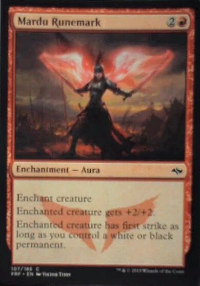 Mardu Runemark - Fate Reforged: #107, Magic: The Gathering Nm R242 - Image 1 of 1