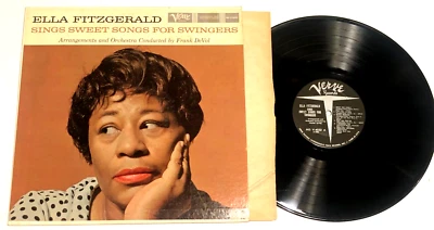 Ella Fitzgerald Sings Sweet Songs For Swingers LP   Vg+ - Image 1 of 4