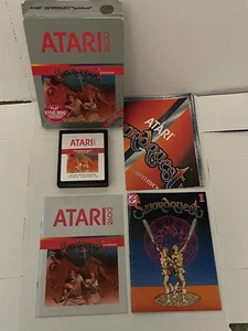 Atari 2600 Swordquest Earthworld boxed complete w/comic & poster NTSC tested - Picture 1 of 9