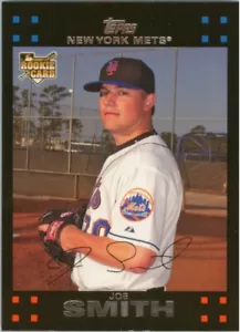 Joe Smith RC 2007 Topps #639 New York Mets MLB Baseball Rookie Card - Picture 1 of 2