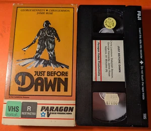 Just Before Dawn VHS Horror Paragon Video 1981 RARE Slasher vintage - Picture 1 of 3