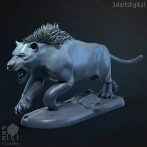Whitemane/Sabertooth/TTRPG/Wargaming/Mordheim/Dungeons and Dragons/3DartDigital - Picture 1 of 1
