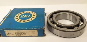 ZKL 6209A C3 Roller Bearing 45x85x19mm-New - Picture 1 of 2