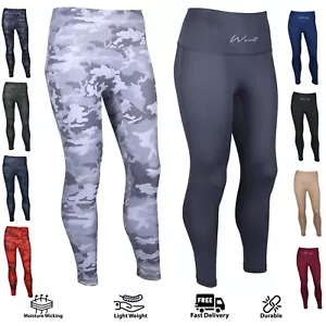 WUSUT High Quality Polyester Spandex Leggings Comfortable Stretchy Workout Fit - Picture 1 of 41