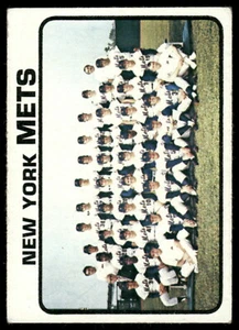 1973 Topps #389 New York Mets POOR - CREASE & PAPER LOSS - Picture 1 of 2