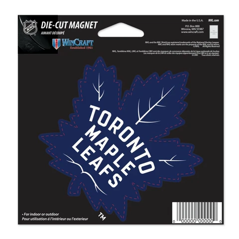 NHL Toronto Maple Leafs 4 inch Auto Magnet Die-Cut by WinCraft Cover