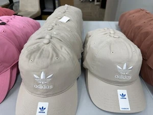 Women's Adidas Originals Relaxed StrapBack Trefoil Style Athletic Hat 975949 - Picture 1 of 3