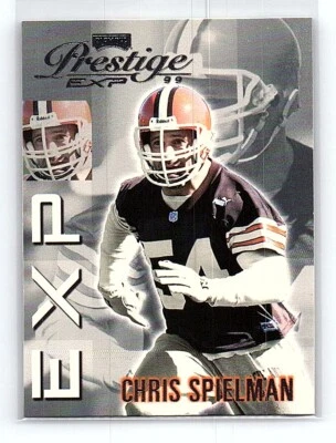 1999 Playoff Prestige Exp Chris Spielman Cleveland Browns #EX170 - Image 1 of 2