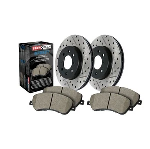 StopTech Disc Brake Pad and Rotor Kit Front for Audi Q5,Porsche Macan/ 938.33088 - Picture 1 of 3