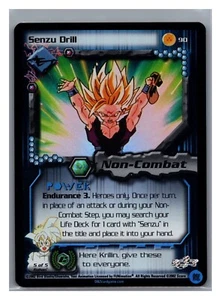 1x DBZ CCG SENZU DRILL 90 HOLO FOIL CELL GIOCHI SAGA DRAGON BALL Z LIMITED - Foto 1 di 1