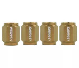Project Kics Leggdura Racing Valve Cap Set - Bronze - Foto 1 di 1