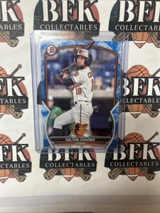 2023 Bowman Colton Cowser Blue Pattern Paper Parallel /125 #BP-144 - Bild 1 von 2