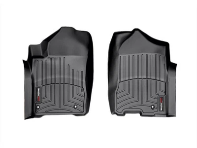 WeatherTech FloorLiner for 2008-2010 Infiniti QX - 1st Row, Black - Image 1 of 4