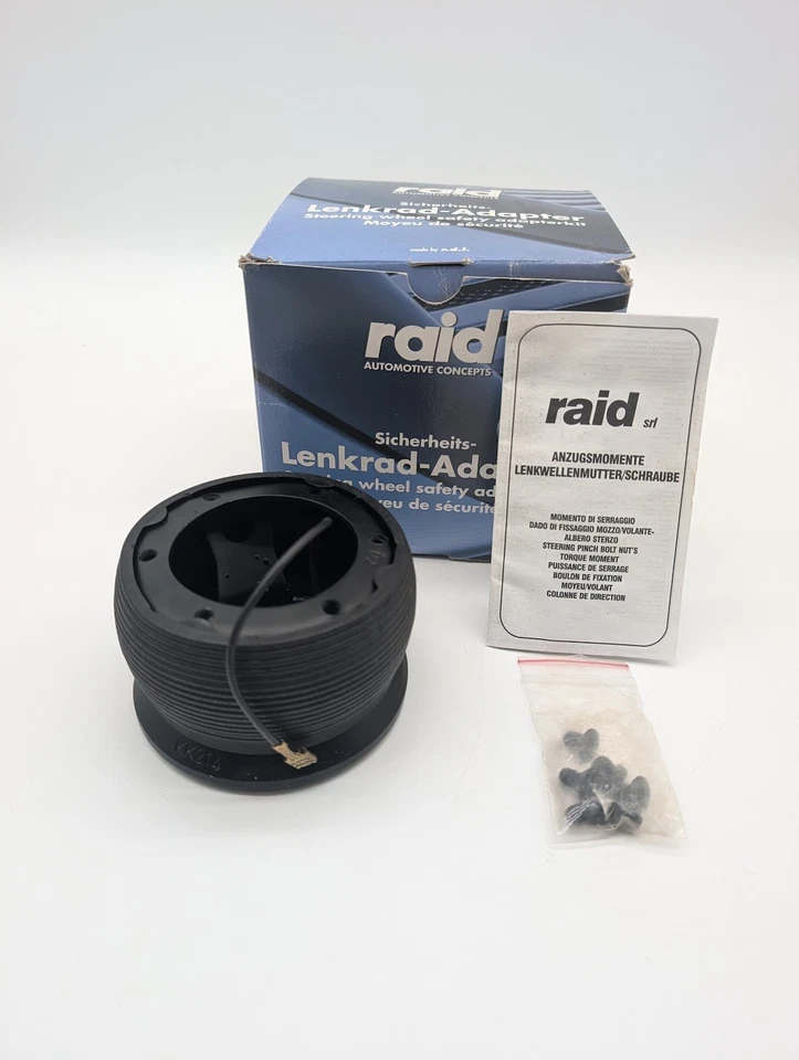 Raid Lenkradnabe "KK 214" bzw. "144214" ,Neu, für Mazda 323, 626, MX-3; MX-5 - Bild 1 von 4