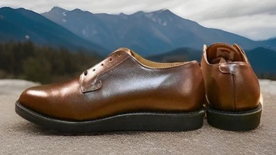 Red Wing 9102 Postman Shoes 8.5D Chocolate Chaparral Brown 2010 unbenutzt mit Karton - Bild 1 von 4