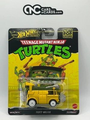 Hot Wheels Premium Pop Culture Teenage Mutant Ninja Turtles Party Wagon 2025 Foto 1 de 2