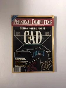 Personal Computing APR 1988 back issue COMPUTER magazine - CAD Business Programs - Picture 1 of 3