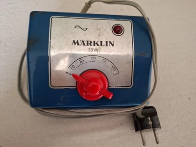 Märklin 6177 Trafo  Fahrregler 220V 30VA geprüft, Kontrollleuchte defekt  - Bild 1 von 4