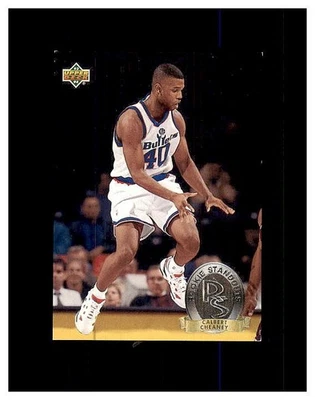 1993-94 Upper Deck #RS13 Calbert Cheaney Rookie Standouts Washington Bullets - Image 1 of 2