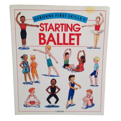 Starting Ballet Usborne First Skills Book Dancer Ballerina Learning Educational - Image 1 of 4