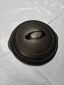 Vintage Griswold Cast Iron No. 6 Self Basting Skillet Lid Cover 1096 (1) - Picture 1 of 15