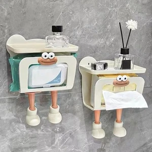 No Punching Wet Wipes Box Waterproof Storage Rack Wet Wipes Hand Wipes Storage - Picture 1 of 14