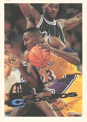 1995-96 Topps - Cedric Ceballos #35 Lakers Foto 1 de 2
