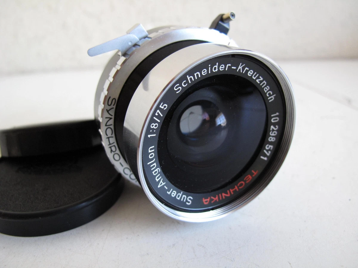 フィルムカメラ SUPER-ANGULON 75mm F8 フィルムカメラ SUPER-ANGULON 75mm F8 Schneider Super-Angulon 75mm