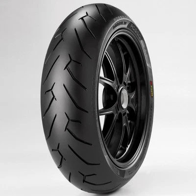 Sport Bike Tyre PIRELLI Diablo Rosso 2 190/50 ZR17 73W TL Rear Aprilia - Image 1 of 4